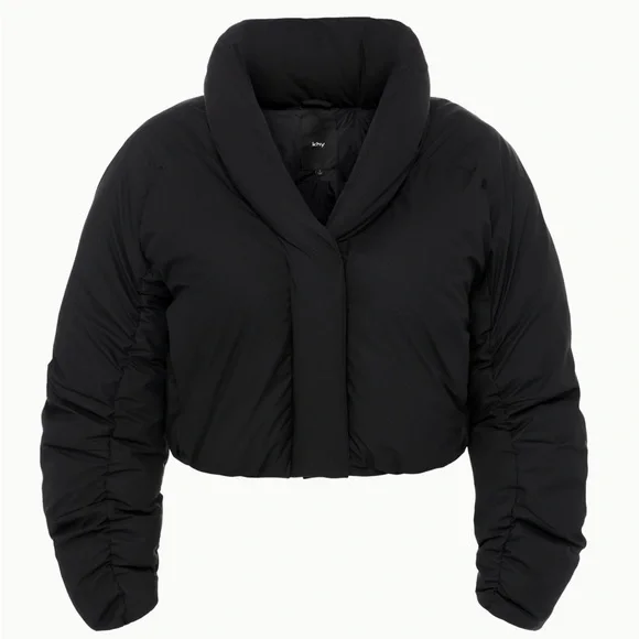 Cropped Puffer Jacket, Khy x Entire Studios, like NWT. - Picture 1 of 5